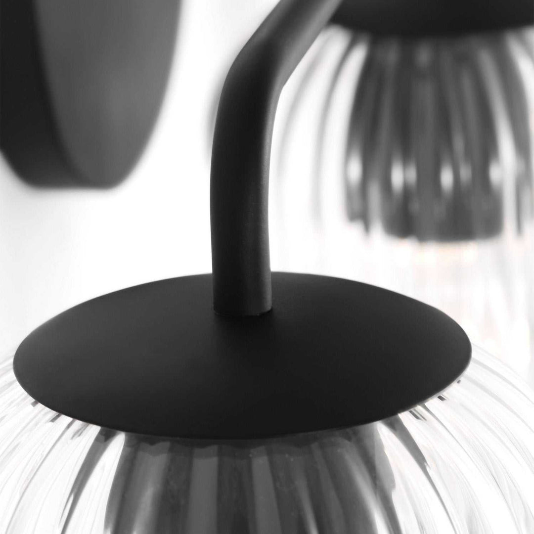 Generation Lighting Canada - GLV1133MBK - Three Light Vanity - Eisele - Midnight Black