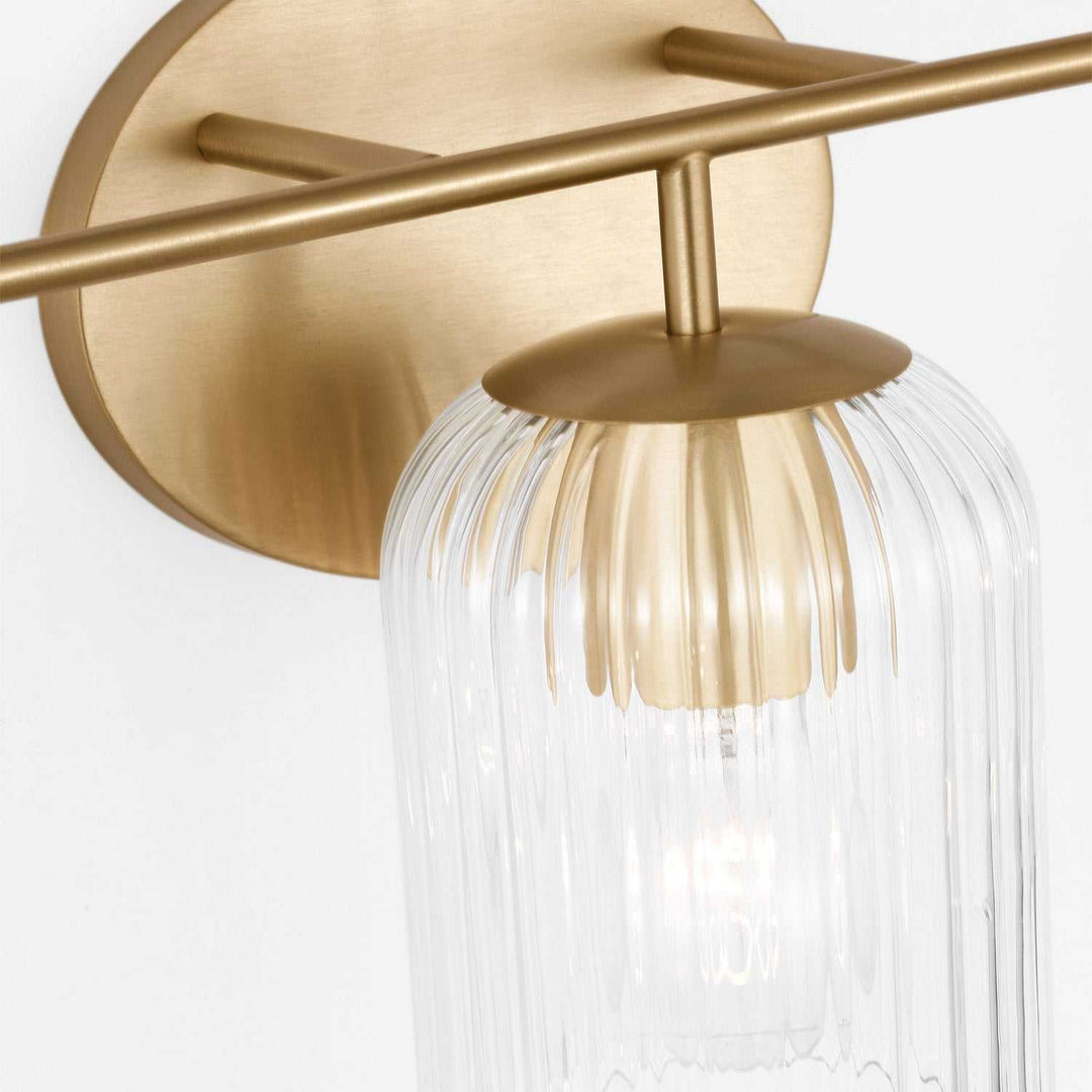 Generation Lighting Canada - GLV1133SB - Three Light Vanity - Eisele - Satin Brass