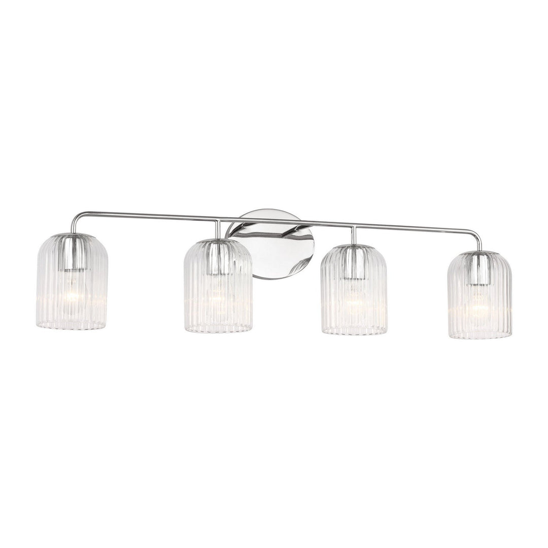 Generation Lighting Canada - GLV1134CH - Four Light Vanity - Eisele - Chrome