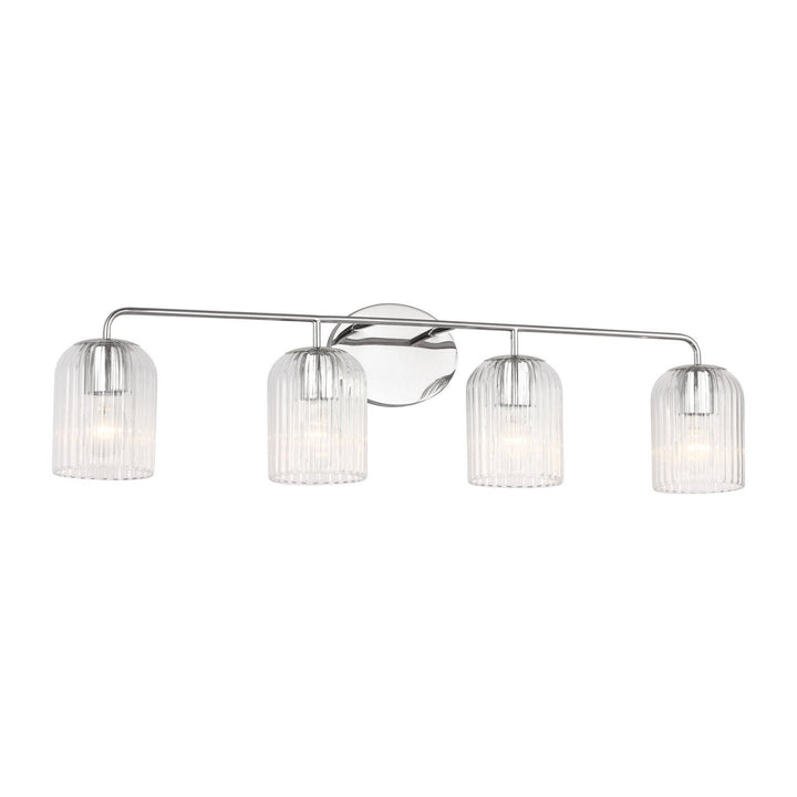 Generation Lighting Canada - GLV1134CH - Four Light Vanity - Eisele - Chrome