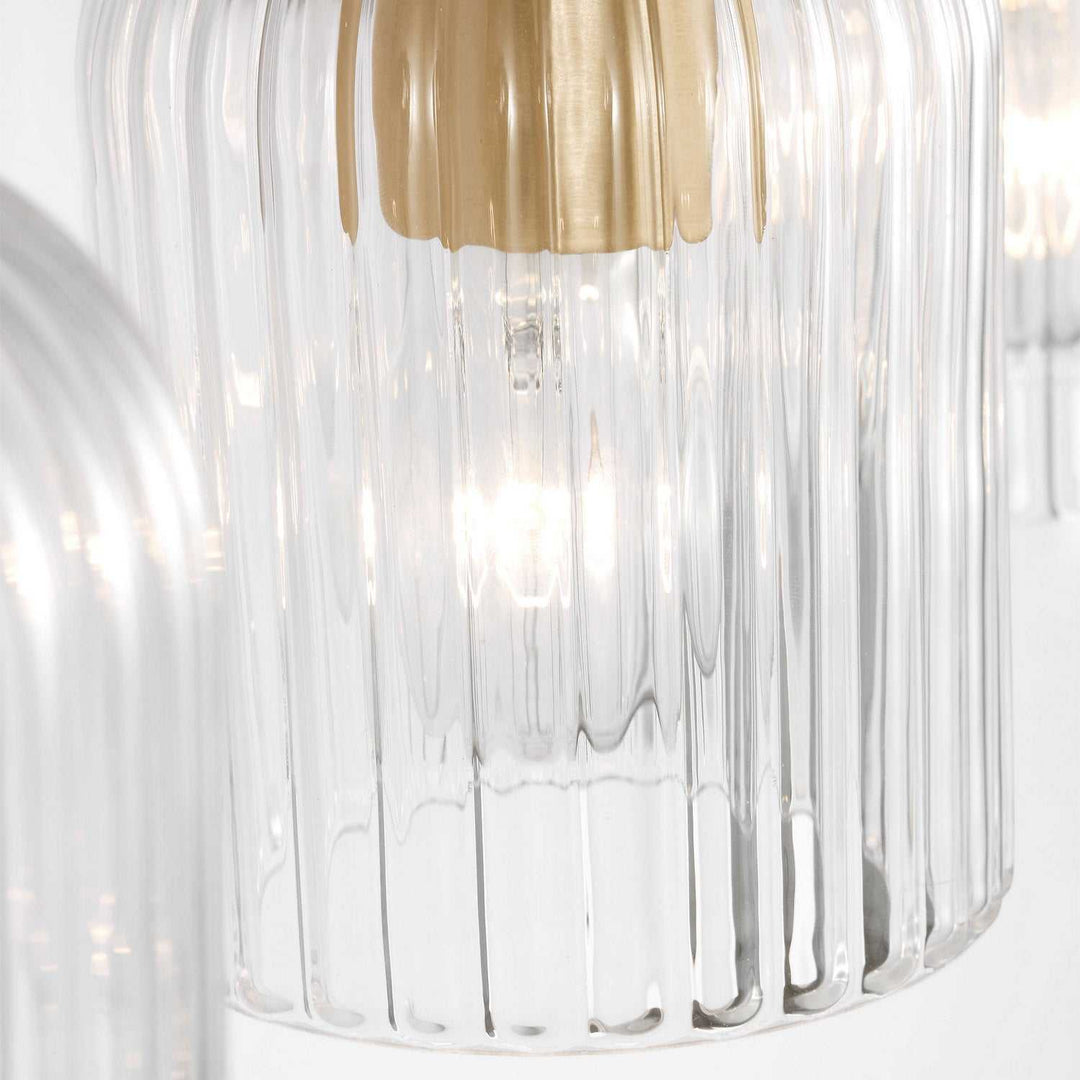 Generation Lighting Canada - GLV1134SB - Four Light Vanity - Eisele - Satin Brass