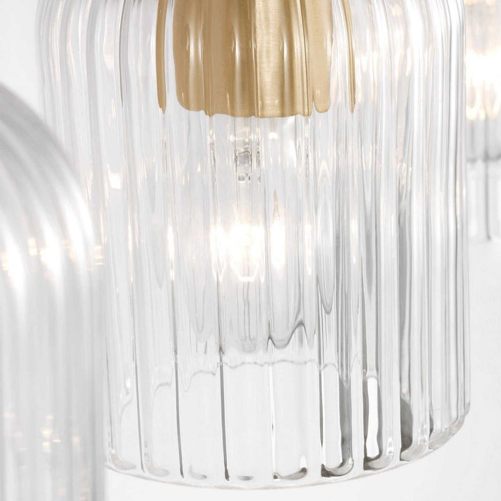 Generation Lighting Canada - GLV1134SB - Four Light Vanity - Eisele - Satin Brass