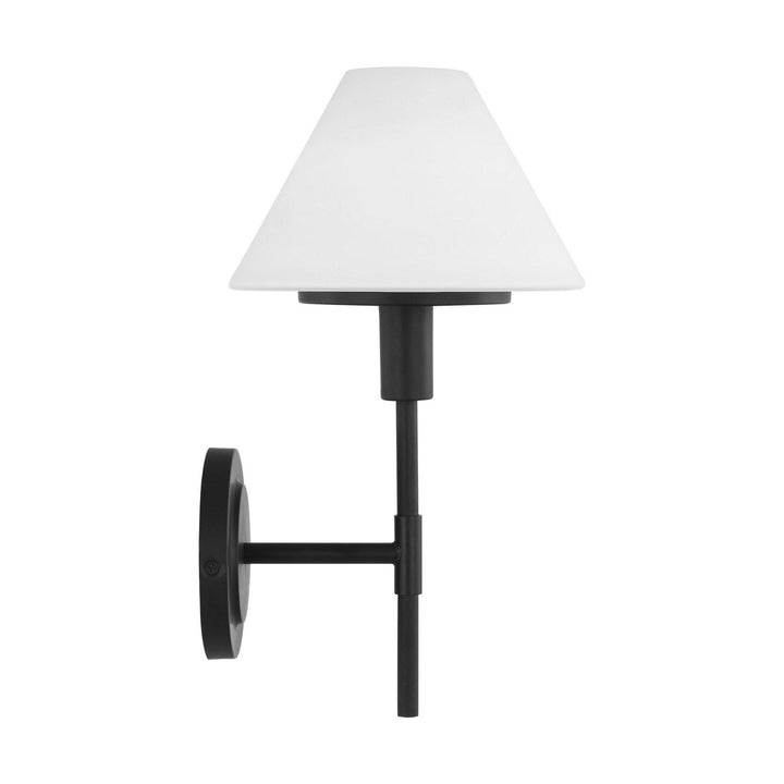 Generation Lighting Canada - GLW1011MBK - Wall Sconce - Mendota - Midnight Black