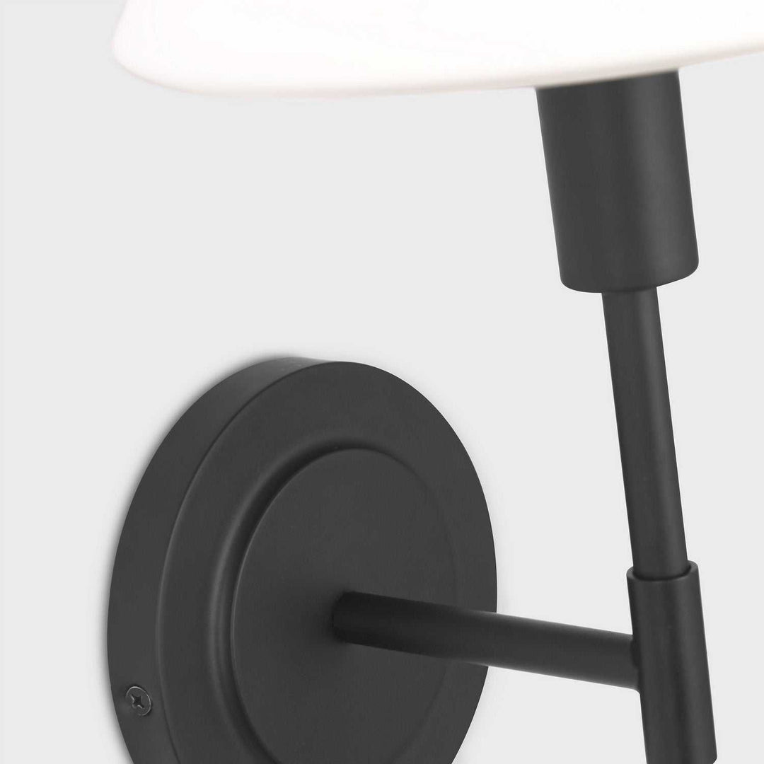 Generation Lighting Canada - GLW1011MBK - Wall Sconce - Mendota - Midnight Black