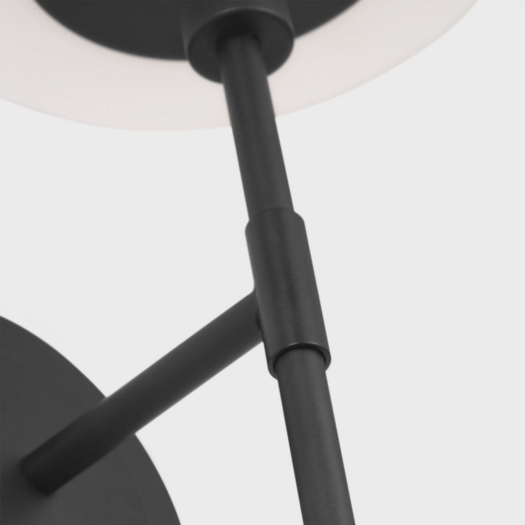 Generation Lighting Canada - GLW1011MBK - Wall Sconce - Mendota - Midnight Black
