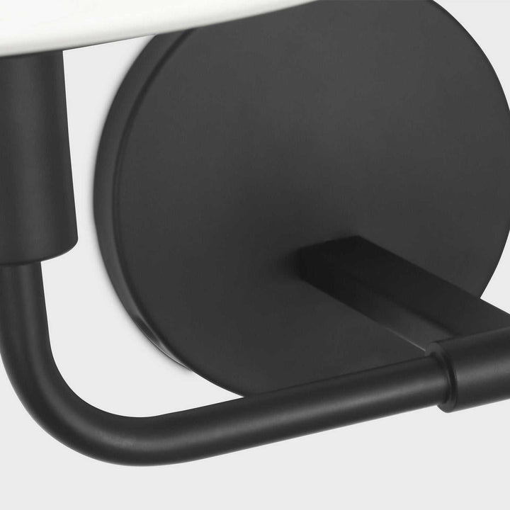 Generation Lighting Canada - GLW1022MBK - Wall Sconce - Mendota - Midnight Black