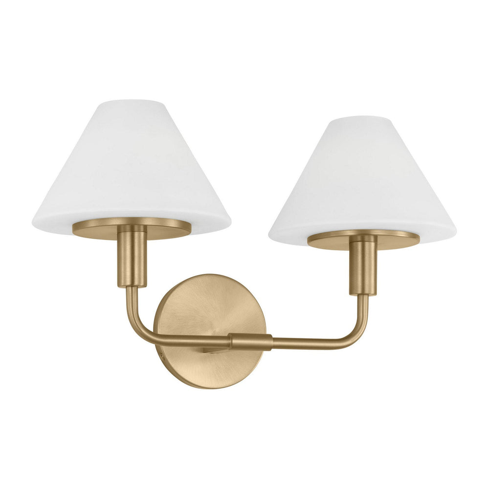Generation Lighting Canada - GLW1022SB - Wall Sconce - Mendota - Satin Brass