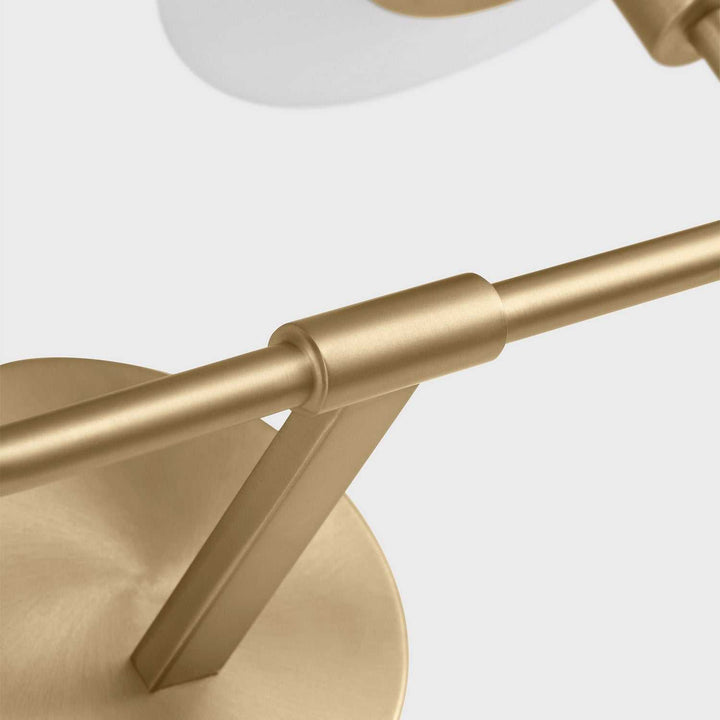 Generation Lighting Canada - GLW1022SB - Wall Sconce - Mendota - Satin Brass