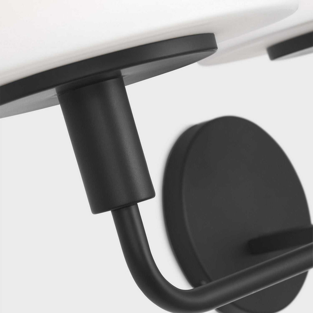 Generation Lighting Canada - GLW1033MBK - Wall Sconce - Mendota - Midnight Black