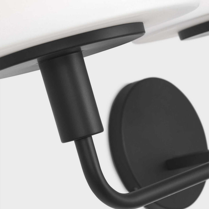 Generation Lighting Canada - GLW1033MBK - Wall Sconce - Mendota - Midnight Black