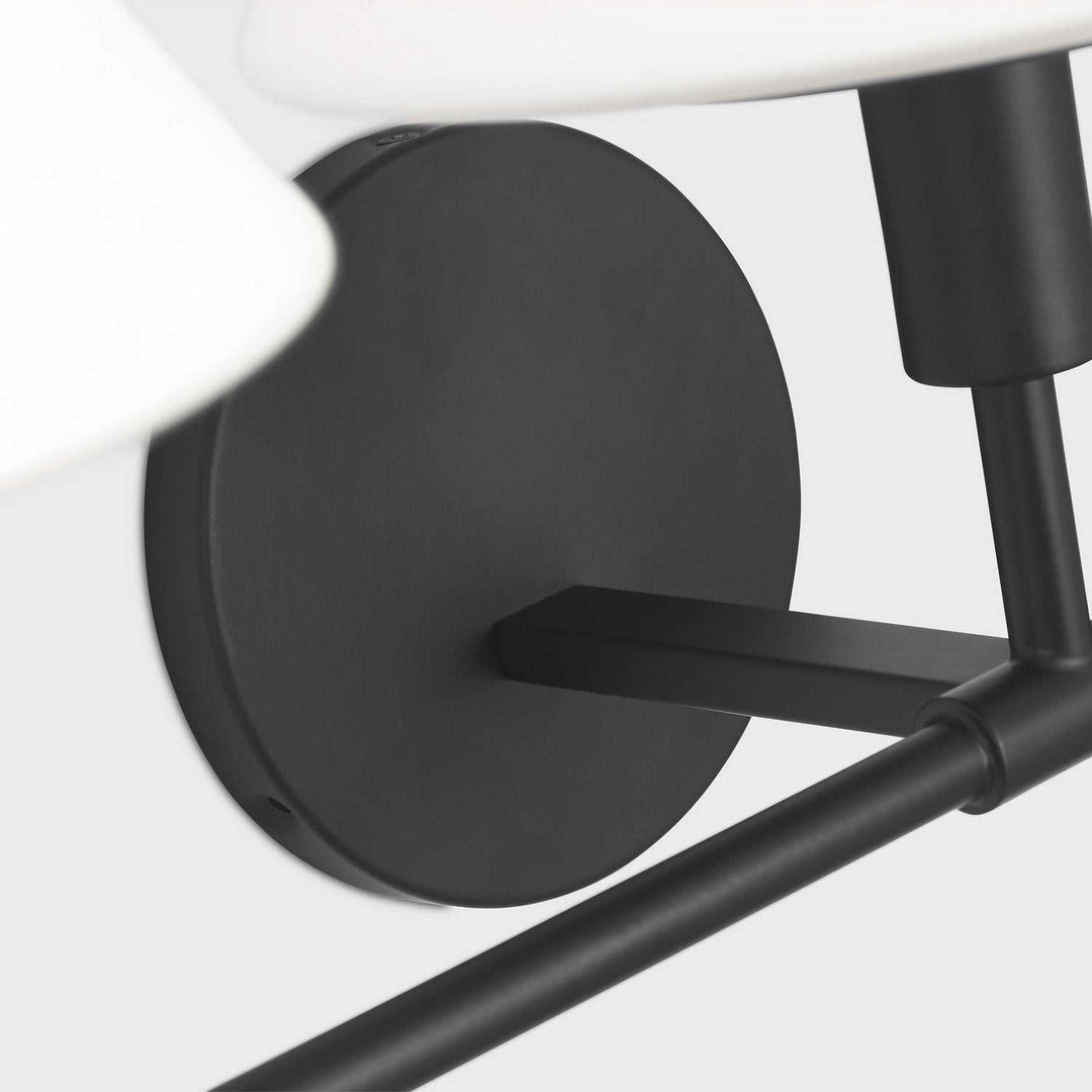 Generation Lighting Canada - GLW1033MBK - Wall Sconce - Mendota - Midnight Black