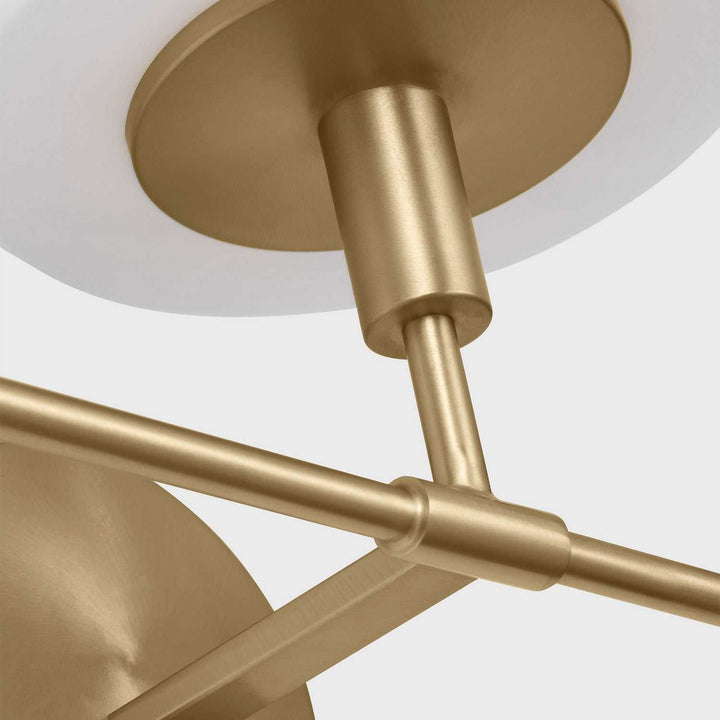 Generation Lighting Canada - GLW1033SB - Wall Sconce - Mendota - Satin Brass