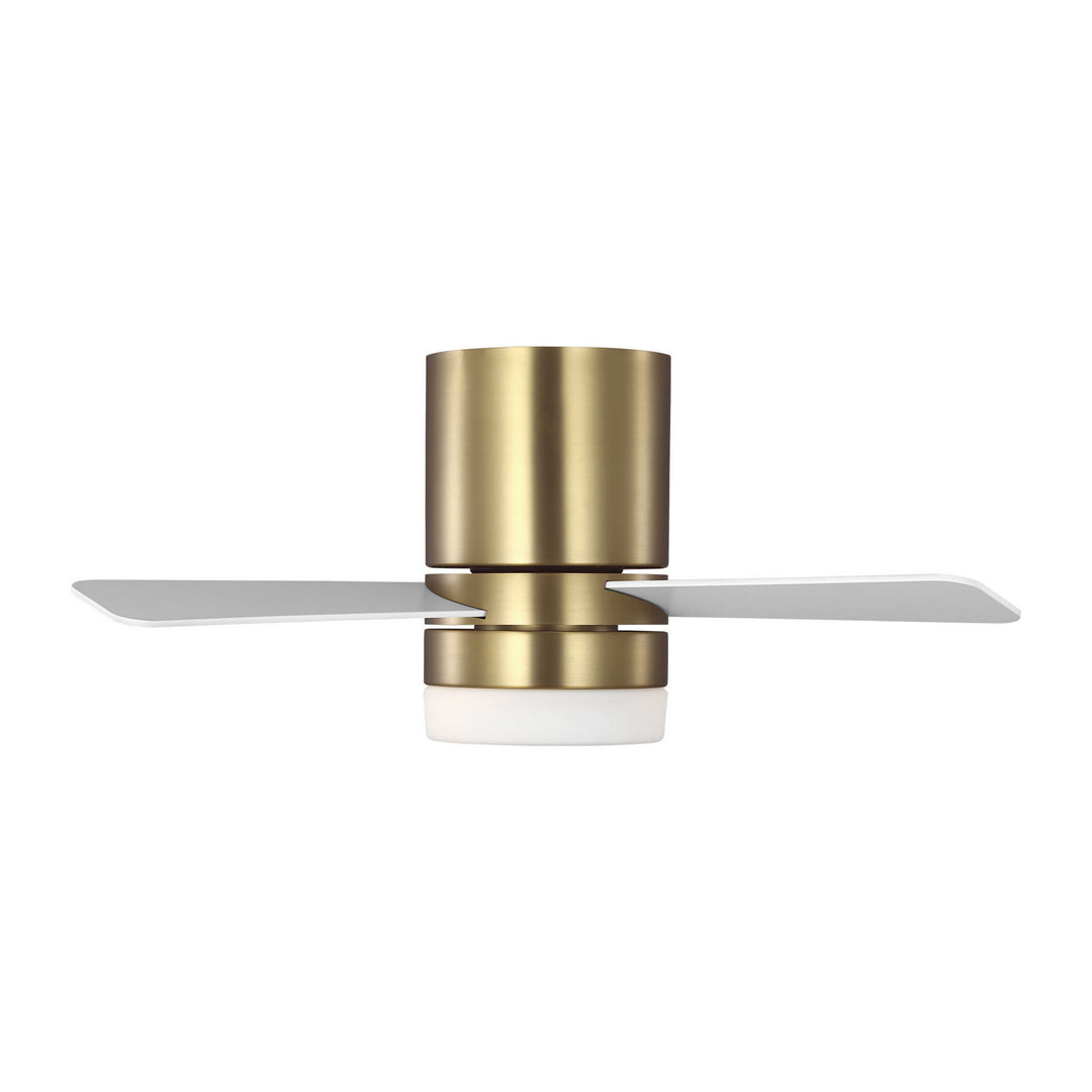 Generation Lighting Canada - 3ERHR32BBSD - 32"Ceiling Fan - Era 32 Hugger LED - Burnished Brass