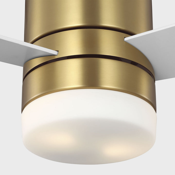 Generation Lighting Canada - 3ERHR32BBSD - 32"Ceiling Fan - Era 32 Hugger LED - Burnished Brass