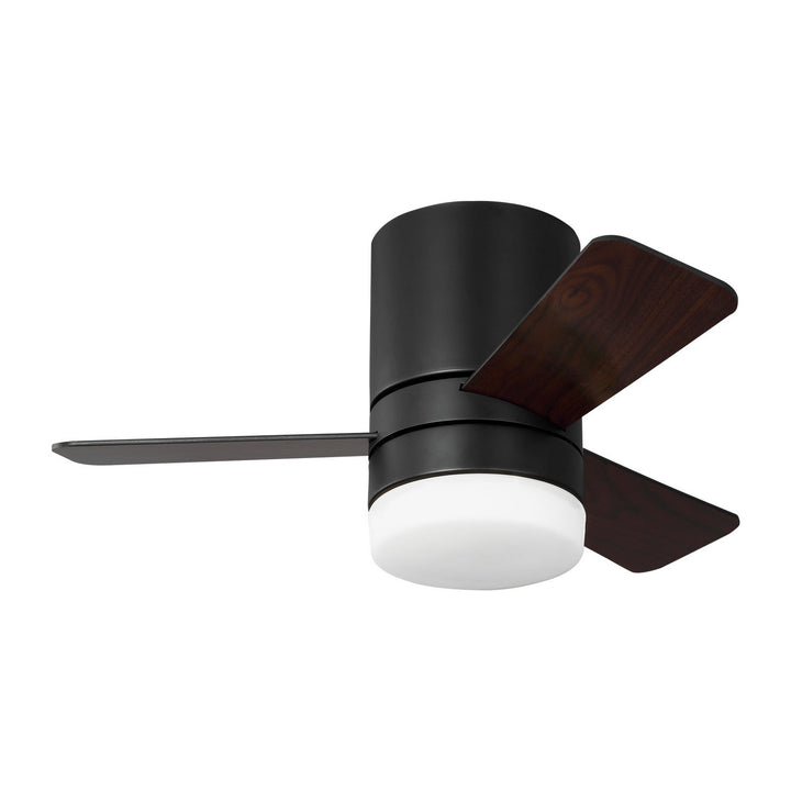 Generation Lighting Canada - 3ERHR32MBKD - 32"Ceiling Fan - Era 32 Hugger LED - Midnight Black