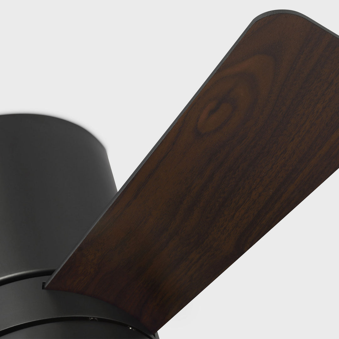 Generation Lighting Canada - 3ERHR32MBKD - 32"Ceiling Fan - Era 32 Hugger LED - Midnight Black