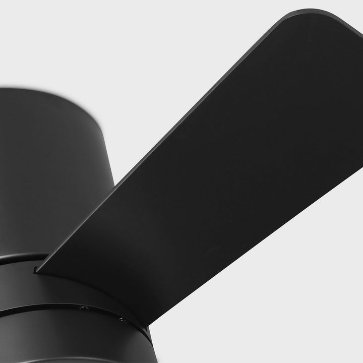 Generation Lighting Canada - 3ERHR32MBKD - 32"Ceiling Fan - Era 32 Hugger LED - Midnight Black