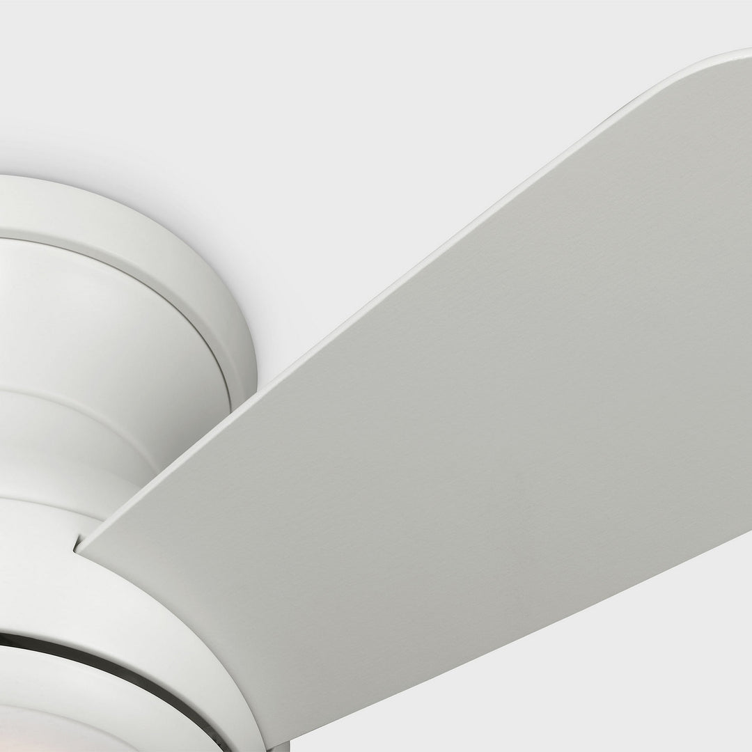 Generation Lighting Canada - 3OBSHR32RZWD - 32"Ceiling Fan - Orbis 32 Hugger LED - Matte White