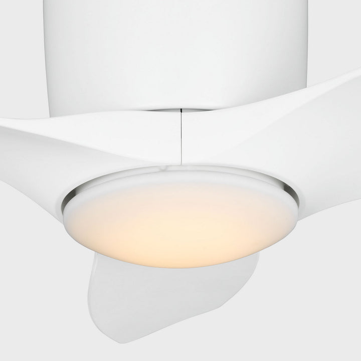 Generation Lighting Canada - 3TTHR32RZWD - 32"Ceiling Fan - Titus 32 Hugger LED - Matte White