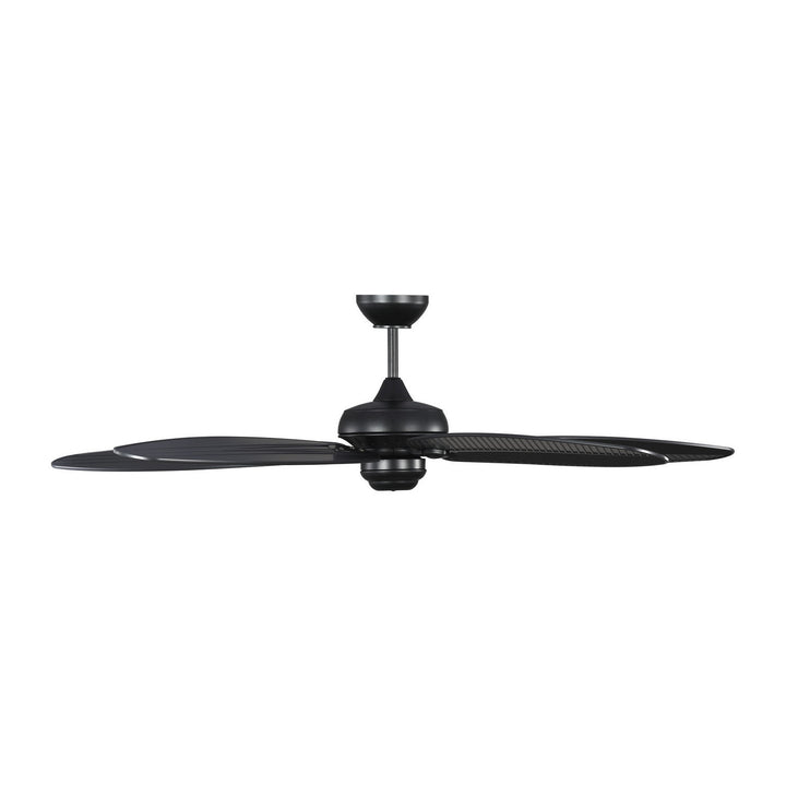 Generation Lighting Canada - 5CUR60BK - 60"Ceiling Fan - Cruise Outdoor 60 - Matte Black