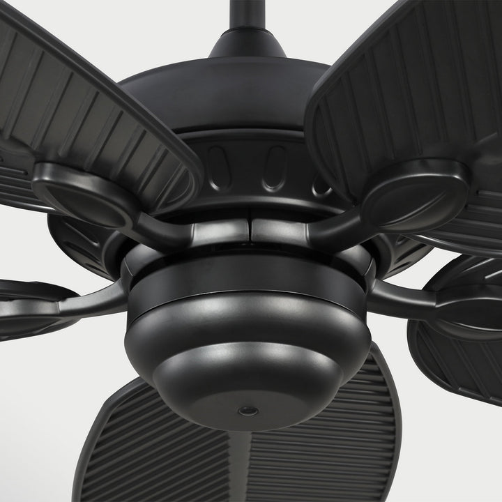 Generation Lighting Canada - 5CUR60BK - 60"Ceiling Fan - Cruise Outdoor 60 - Matte Black