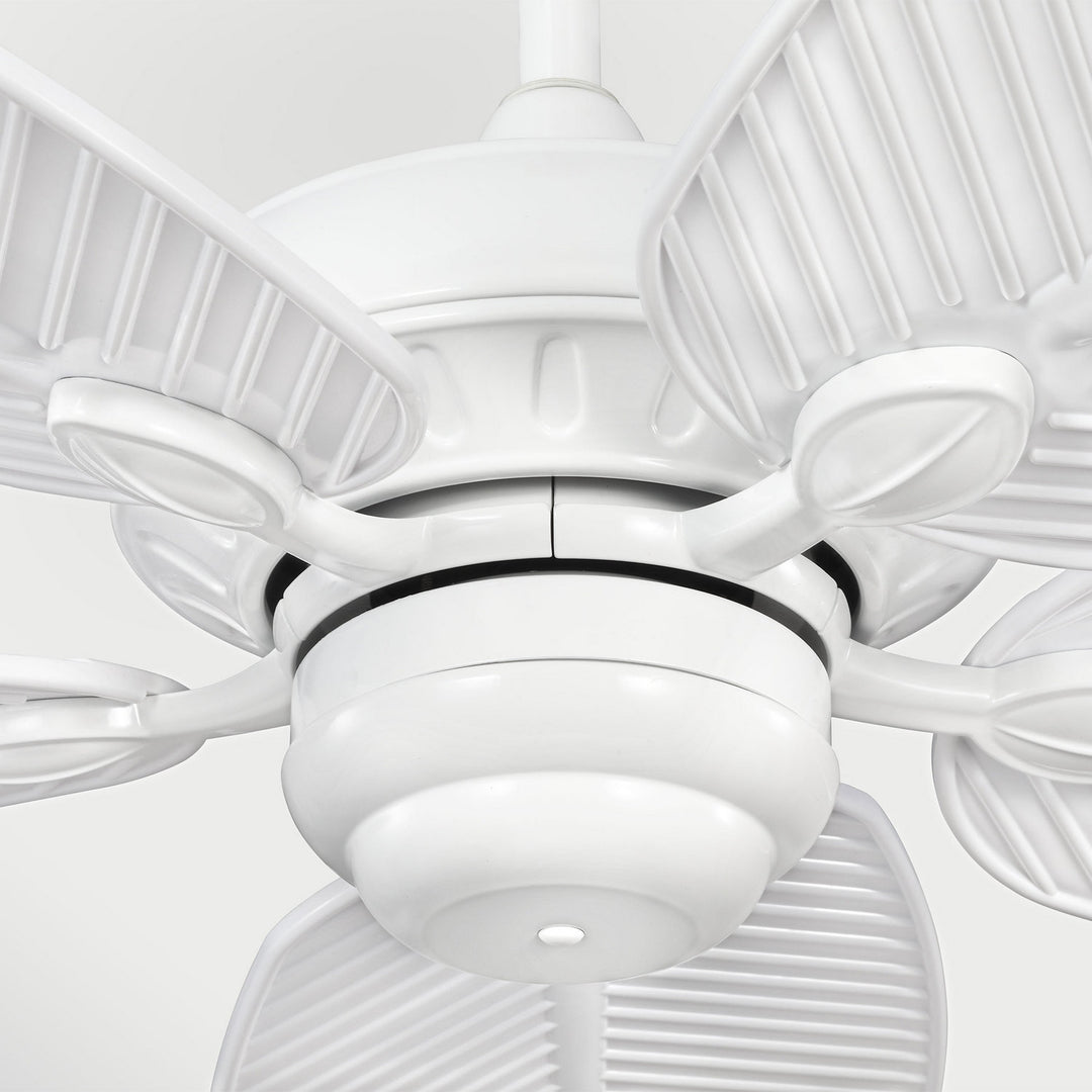 Generation Lighting Canada - 5CUR60WH - 60"Ceiling Fan - Cruise Outdoor 60 - White