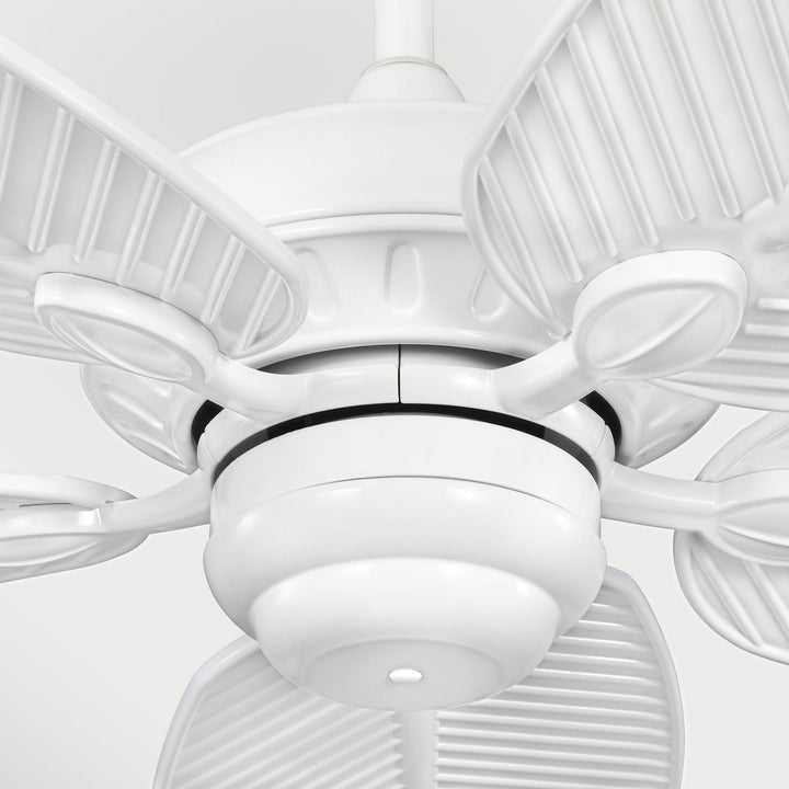 Generation Lighting Canada - 5CUR60WH - 60"Ceiling Fan - Cruise Outdoor 60 - White
