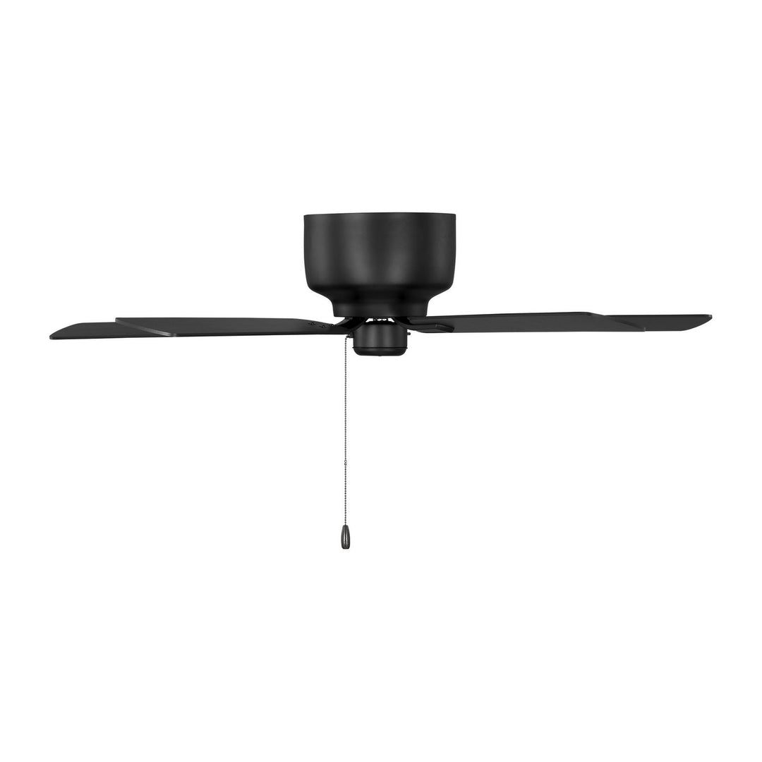 Generation Lighting Canada - 5LDH52MBK - 52"Ceiling Fan - Linden 52 Hugger - Midnight Black