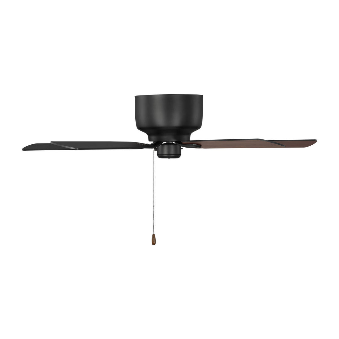 Generation Lighting Canada - 5LDH52MBK - 52"Ceiling Fan - Linden 52 Hugger - Midnight Black