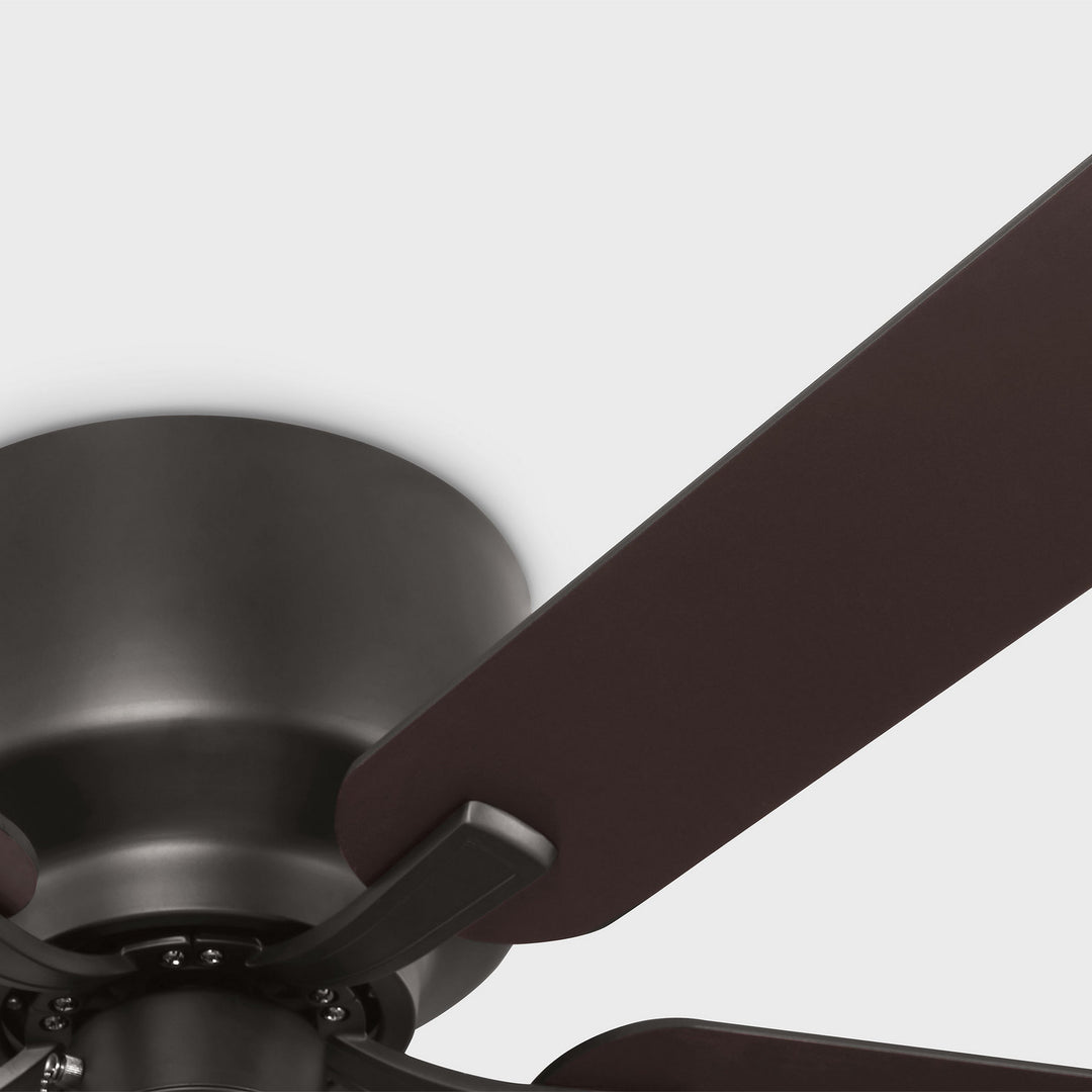 Generation Lighting Canada - 5LDH52MBK - 52"Ceiling Fan - Linden 52 Hugger - Midnight Black