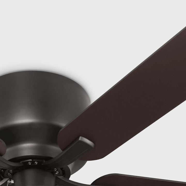 Generation Lighting Canada - 5LDH52MBK - 52"Ceiling Fan - Linden 52 Hugger - Midnight Black