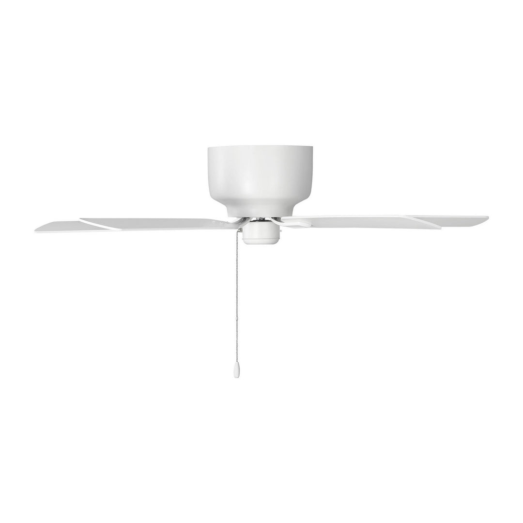Generation Lighting Canada - 5LDH52RZW - 52"Ceiling Fan - Linden 52 Hugger - Matte White