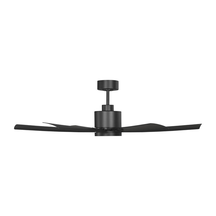 Generation Lighting Canada - 6FLSM52MBKD - 52"Ceiling Fan - Flera Smart 52 LED - Midnight Black