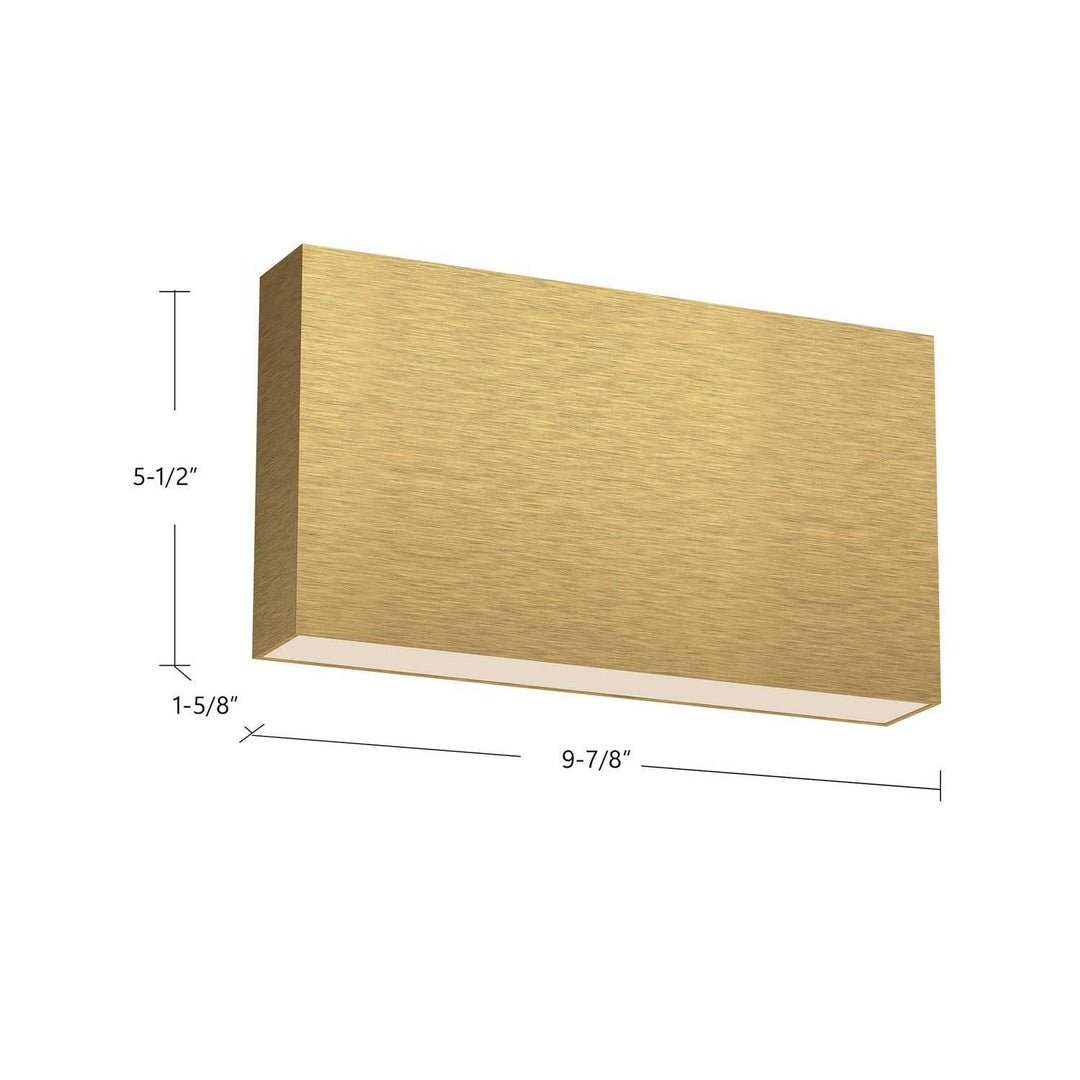 Kuzco Canada - AT6610-BG-UNV - LED Wall Sconce - Mica - Brushed Gold