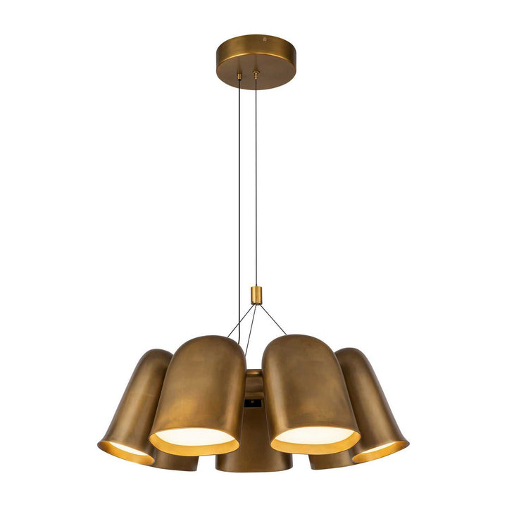 Kuzco Canada - CH21120-VB-UNV - LED Chandelier - Bell - Vintage Brass