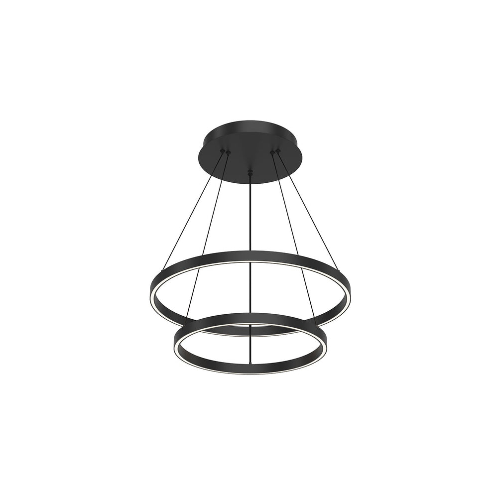 Kuzco Canada - CH87224-BK-UNV-010 - LED Chandelier - Cerchio - Black