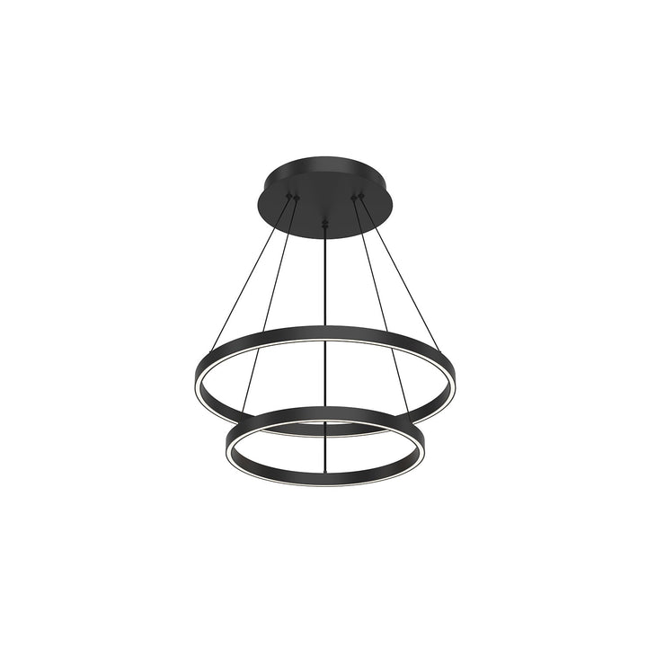 Kuzco Canada - CH87224-BK-UNV-010 - LED Chandelier - Cerchio - Black