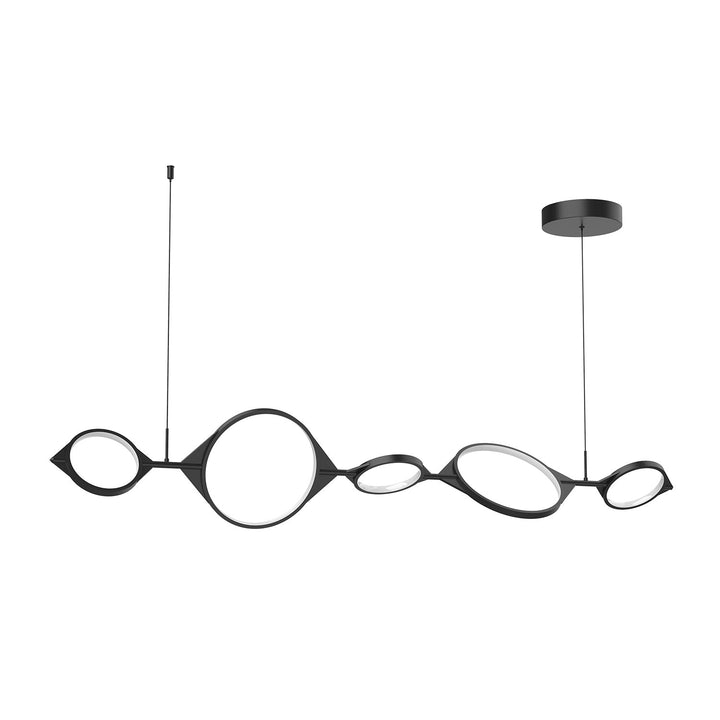Kuzco Canada - LP84457-BK-UNV - LED Linear Pendant - Serif - Black