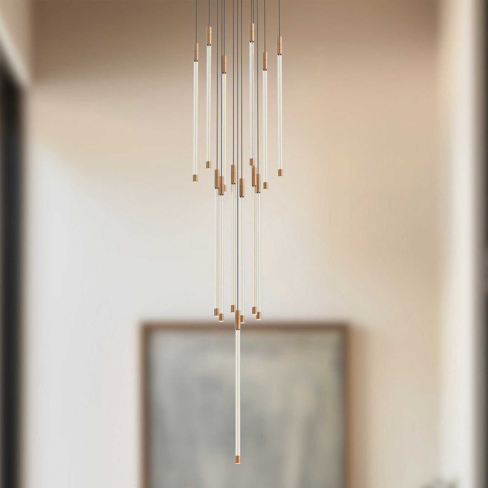 Kuzco Canada - MP75121-BG-UNV-010 - LED Pendant - Motif - Brushed Gold