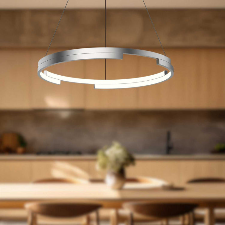Kuzco Canada - PD52724-BN-UNV - LED Pendant - Anello Minor - Brushed Nickel