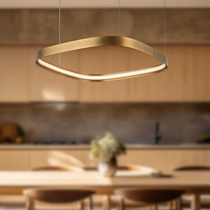 Kuzco Canada - PD78019-VB-UNV - LED Pendant - Yukon - Vintage Brass