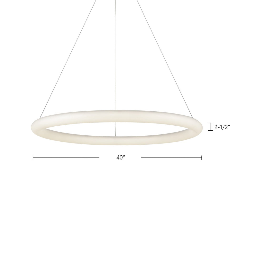 Kuzco Canada - PD80340-WH-UNV-010 - LED Pendant - Cumulus Minor - White
