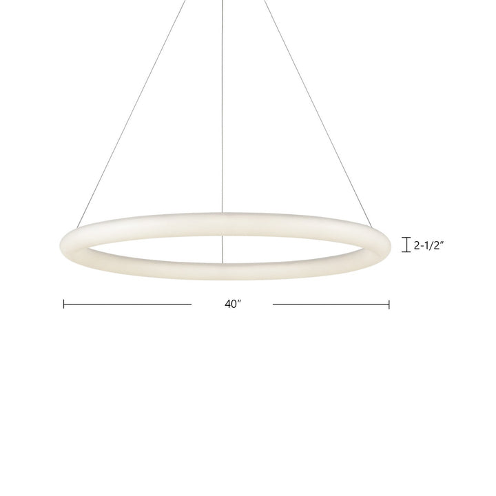 Kuzco Canada - PD80340-WH-UNV-010 - LED Pendant - Cumulus Minor - White