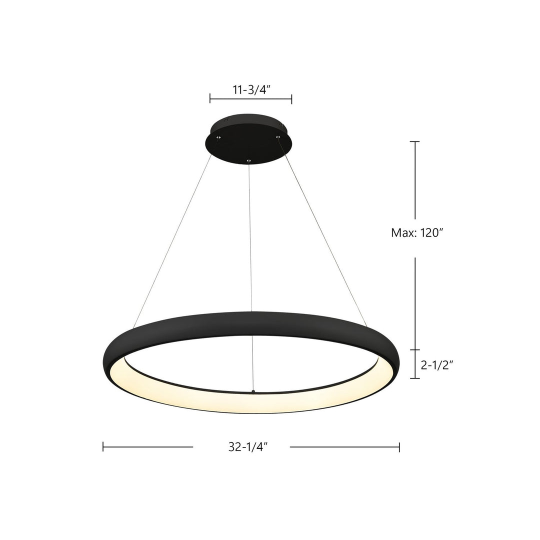 Kuzco Canada - PD82732-BK-UNV-010 - LED Pendant - Cortana - Black