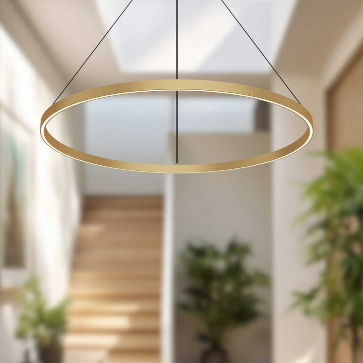 Kuzco Canada - PD87136-BG-UNV-010 - LED Pendant - Cerchio - Brushed Gold
