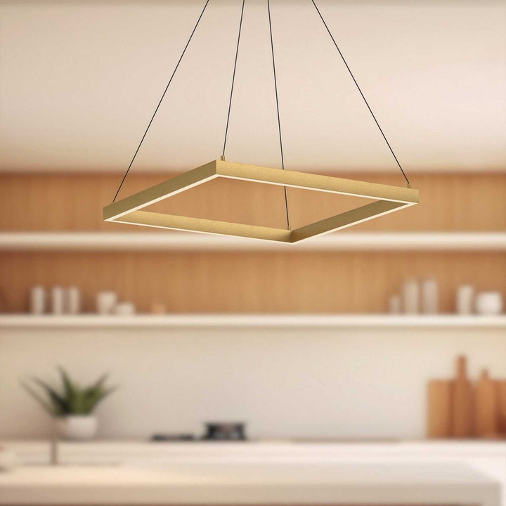 Kuzco Canada - PD88124-BG-UNV-010 - LED Pendant - Piazza - Brushed Gold
