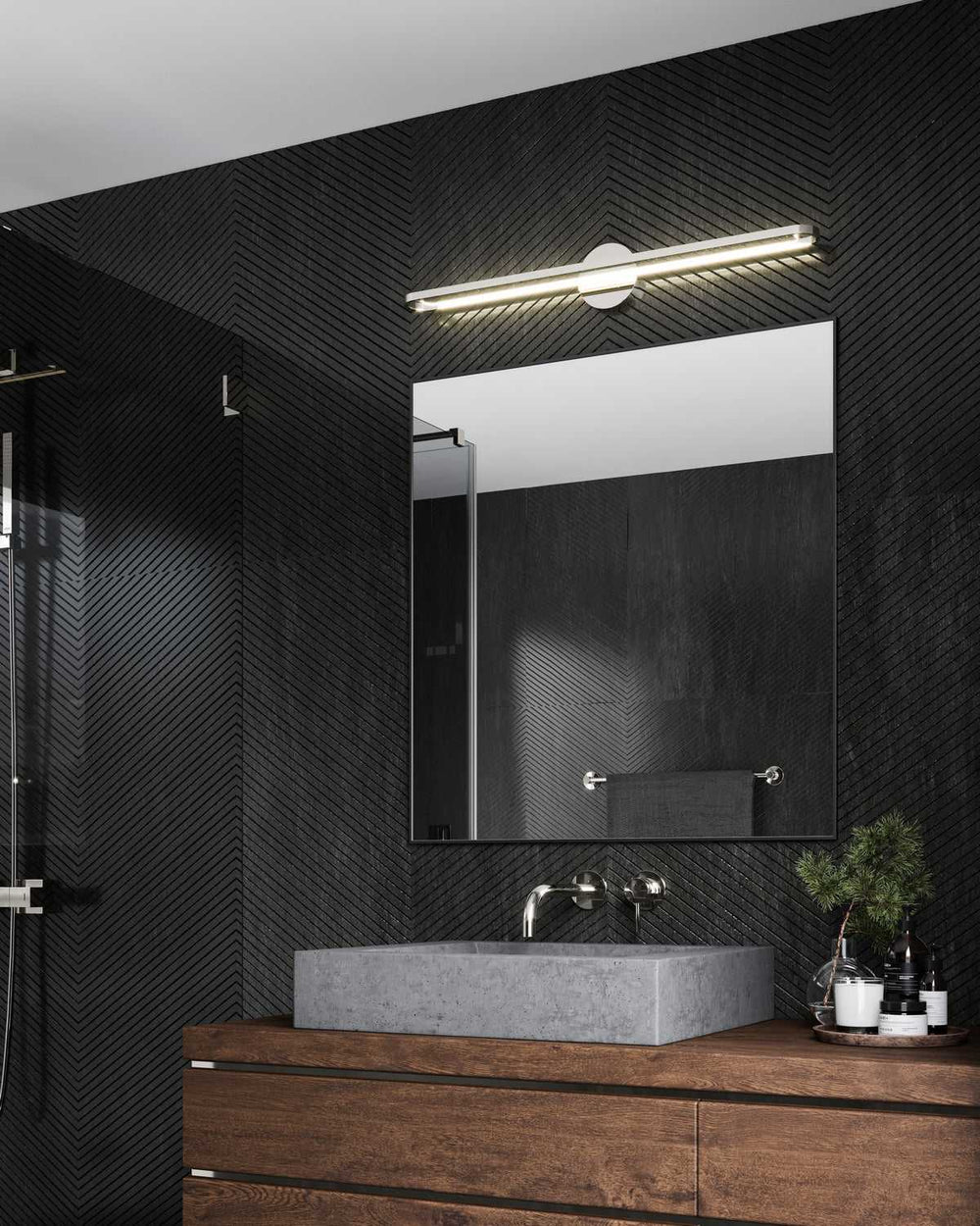 Kuzco Canada - VL63736-CH-UNV - LED Vanity - Marlon - Chrome