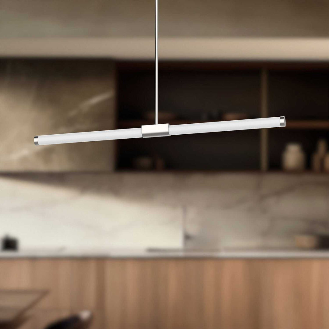 Kuzco Canada - LP18537-BN-UNV - LED Linear Pendant - Akari - Brushed Nickel