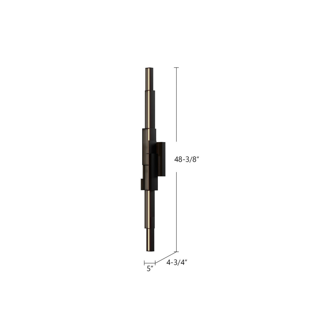Kuzco Canada - WS29548-BK-UNV - LED Wall Sconce - Enzo - Black