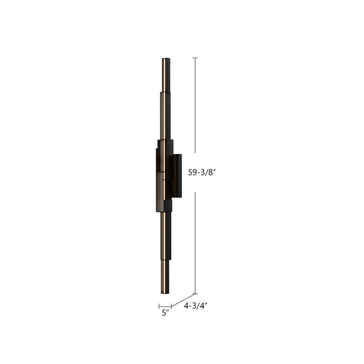 Kuzco Canada - WS29560-BK - LED Wall Sconce - Enzo - Black